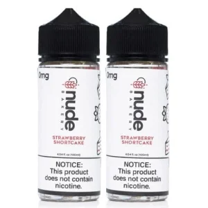 Nude Bakery Strawberry Shortcake 2 Bottle Bundle - Breazy