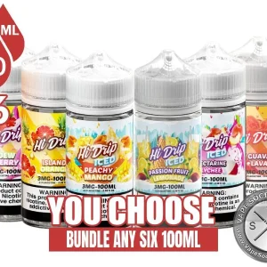 Hi Drip E-Juice Bundle 6x100ml (600ml)