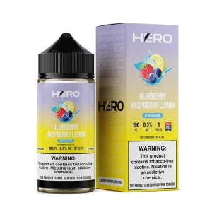 Blueberry Raspberry Lemon Freeze by Hero E-Liquid 100mL (Freebase)