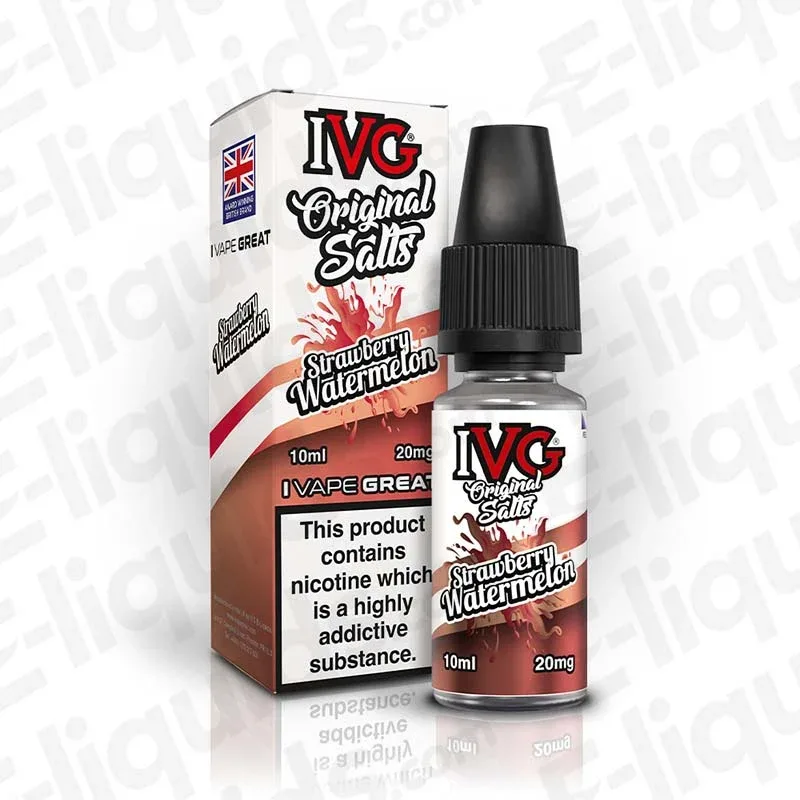 IVG Original Salts Strawberry Watermelon Nic Salt - Image 2