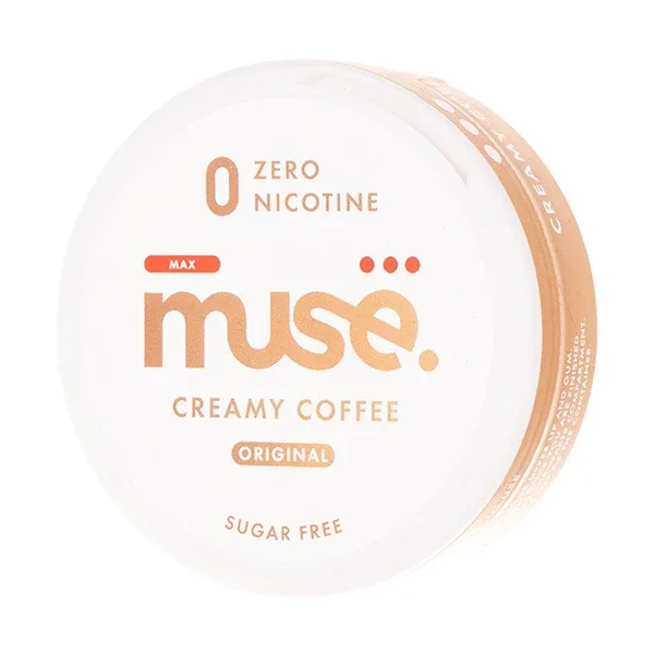 Creamy Coffee Zero Nicotine Pouches by Muse
