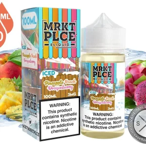 Iced Pineapple Peach Dragonberry MRKT PLCE 100ml