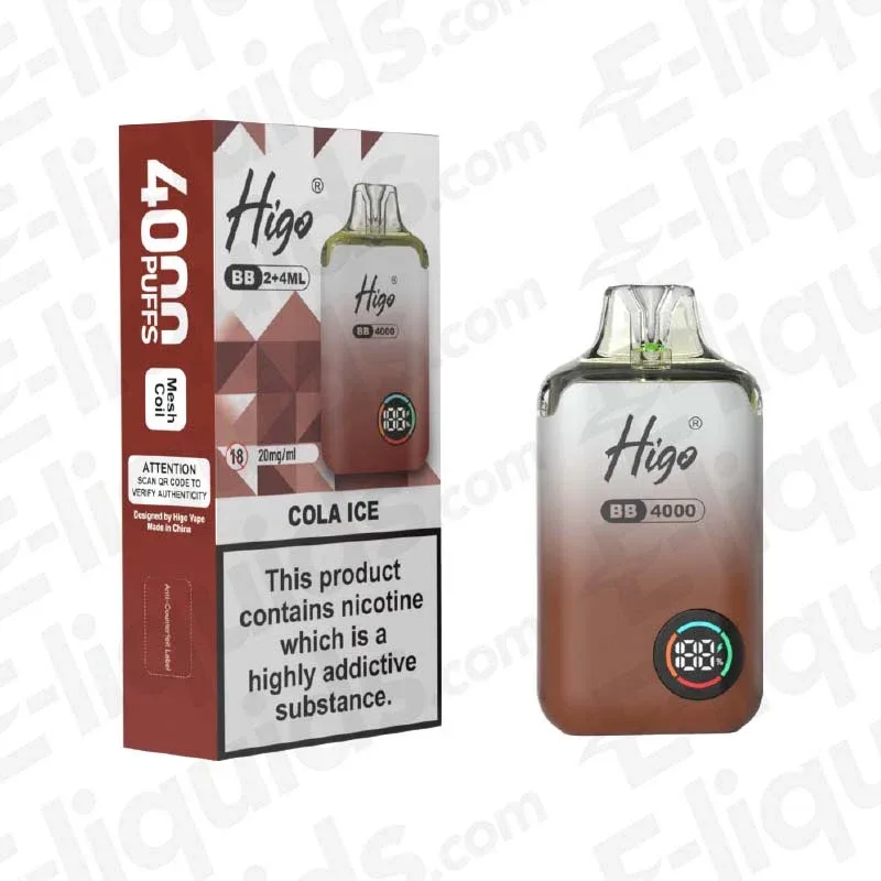 Higo BB 4000 Cola Ice Prefilled Pod Kit