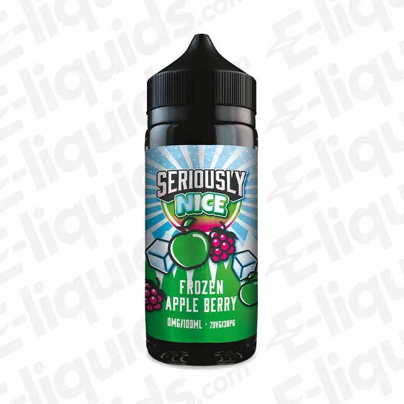 Doozy Vape Co Frozen Apple Berry Seriously Nice 100ml Shortfill Vape Juice
