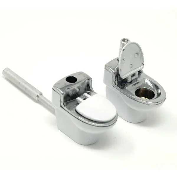 Bobtr 3F Toilet Design Bowl Metal Hand Pipe