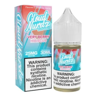 Cloud Nurdz Salts Very Berry Hibiscus ICED