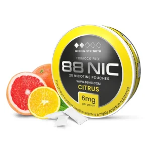 88 Nic Citrus Nicotine Pouches
