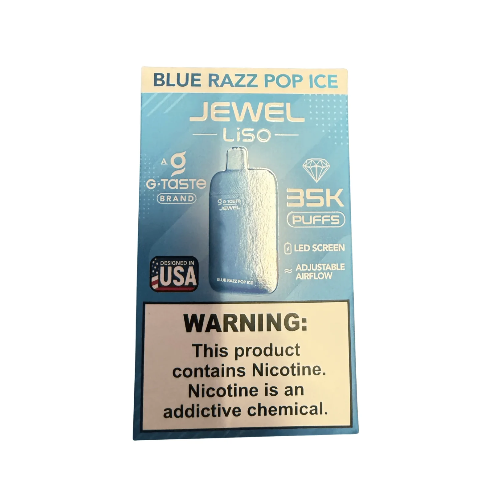 Jewel Liso G-Taste 35k 5% Rechargeable Disposable - Image 2