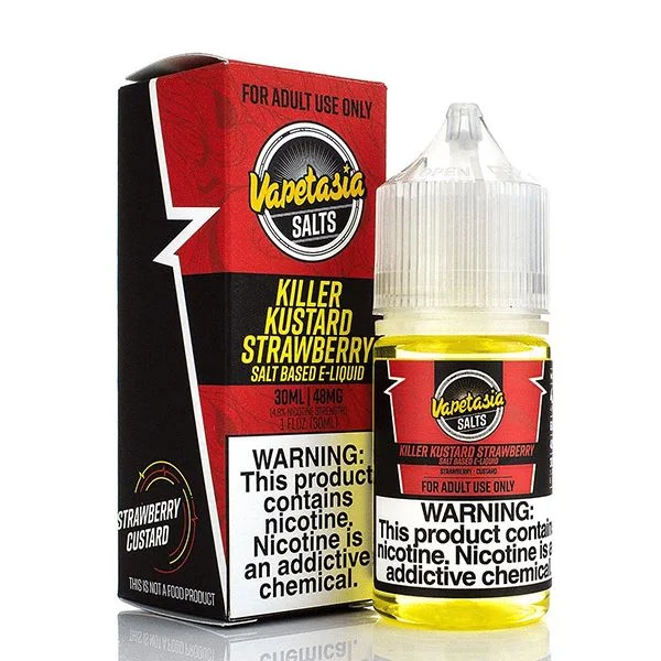 Killer Kustard Strawberry By Vapetasia Salt E-Liquid