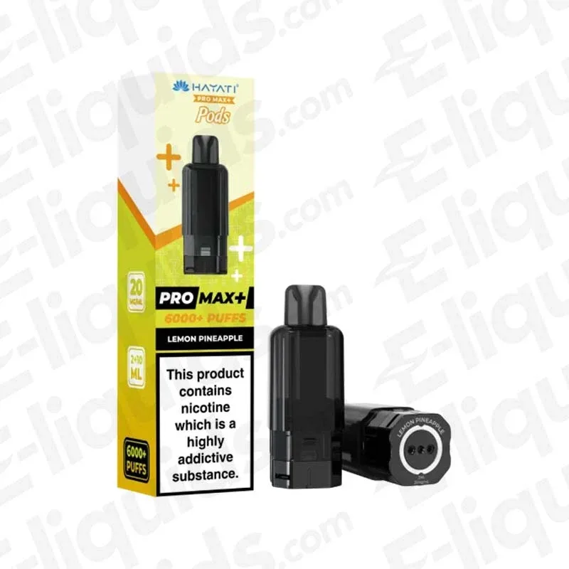 Hayati Pro Max Lemon Pineapple Prefilled Pod
