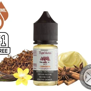 VCT Cinnamon by Ripe Vapes Handcrafted Saltz 30ml