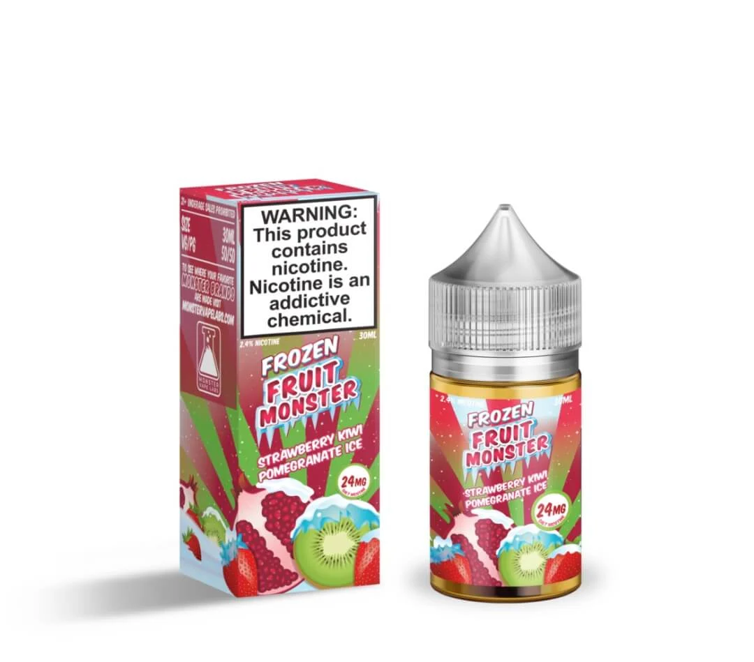 Frozen Fruit Monster Salt Strawberry Kiwi Pomegranate Ice eJuice