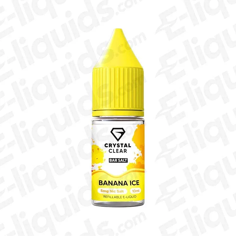 Crystal Clear Banana Ice Nic Salt - Image 2