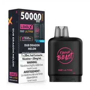 Level X Flavour Beast G2 Ultra Dub Dragon Melon Iced (6/box)