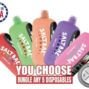 [5-Pack] SaltBae50 Disposable Bundle