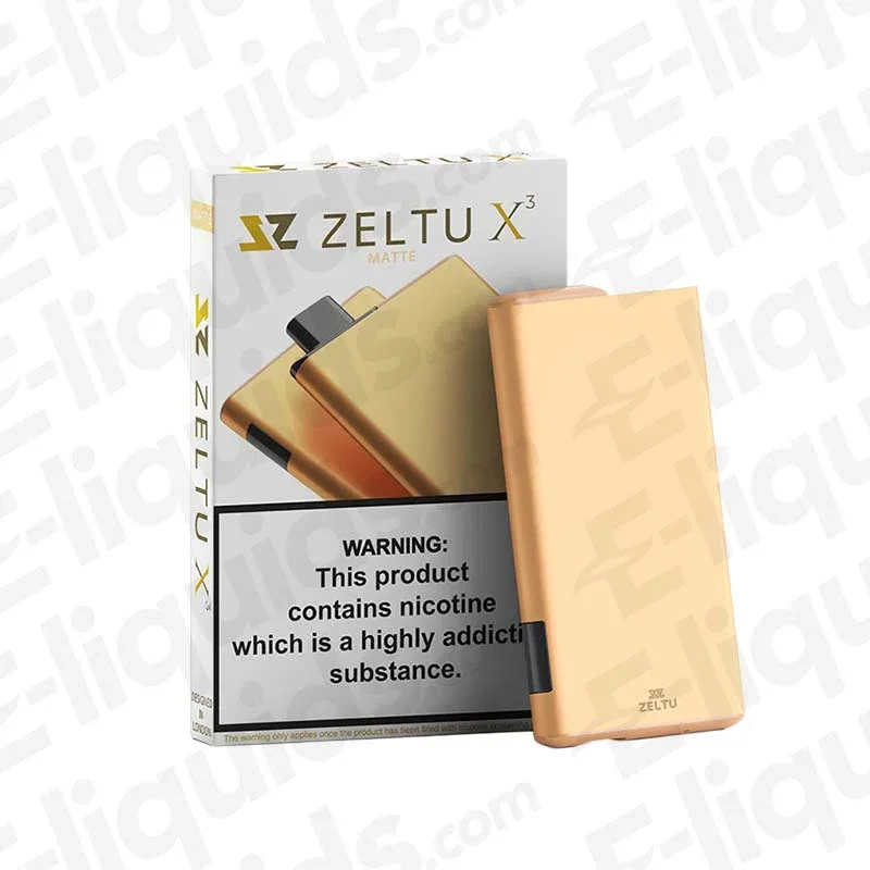 Zeltu X3 Burnt Gold Matte Pod Kit - Image 2