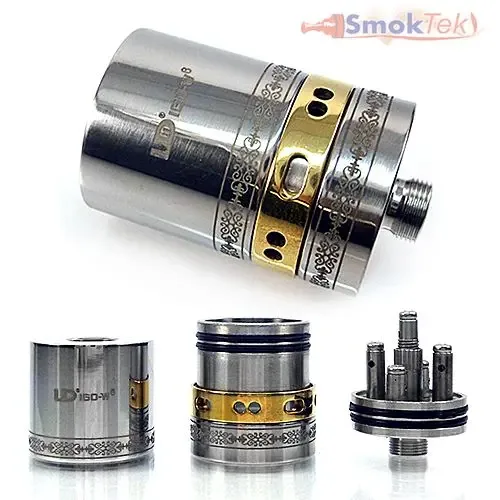 IGO-W6 Rebuildable Dripping Atomizer - Stainless - Image 2