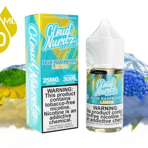 Blue Raspberry Lemon ICED CLOUD NURDZ SALTS 30ml