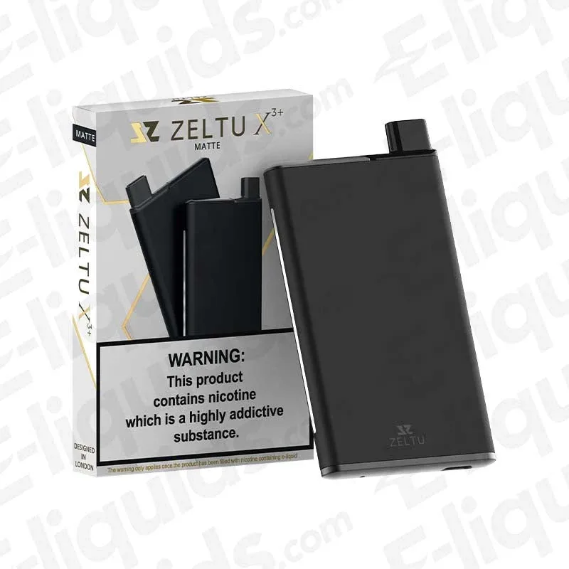 Zeltu X3+ Matte Black Pod Kit