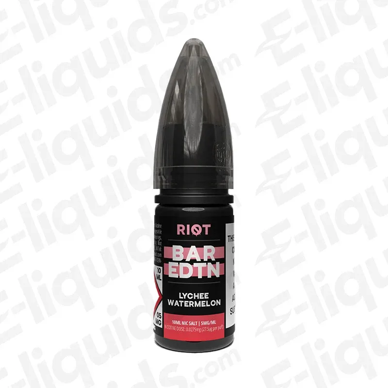 Riot Squad Bar Edition Lychee Watermelon Nic Salt