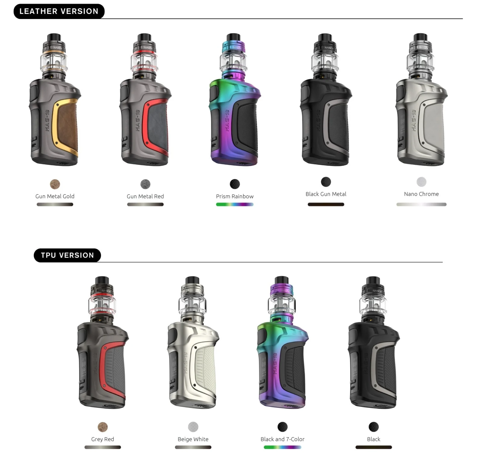 SMOK Mag-18 230W TFV18 Kit - Image 2