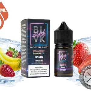 Strawberry Banana ICE BLVK PINK SALT 30ml
