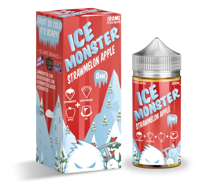 Strawmelon Apple by Ice Monster 100mL