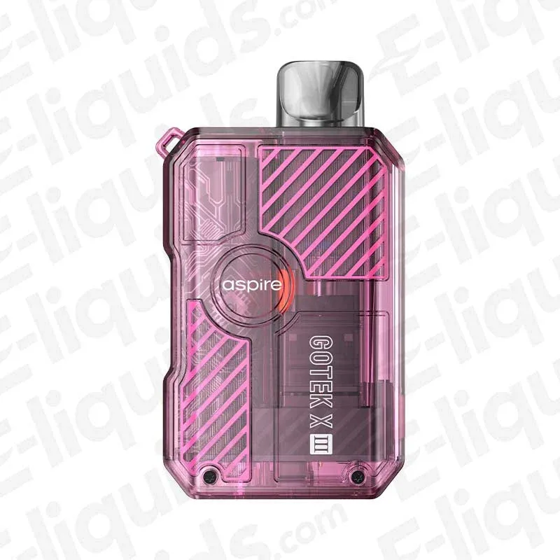 Aspire Gotek X3 Pink Pod Kit