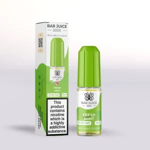 Fresh Mint Nic Salt E-Liquid by Bar Juice 5000