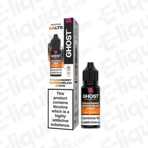 Vapes Bars Ghost Strawberry Watermelon Chew Nic Salt