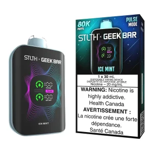 STLTH X Geek Bar Disposable Vape Device - Ice Mint