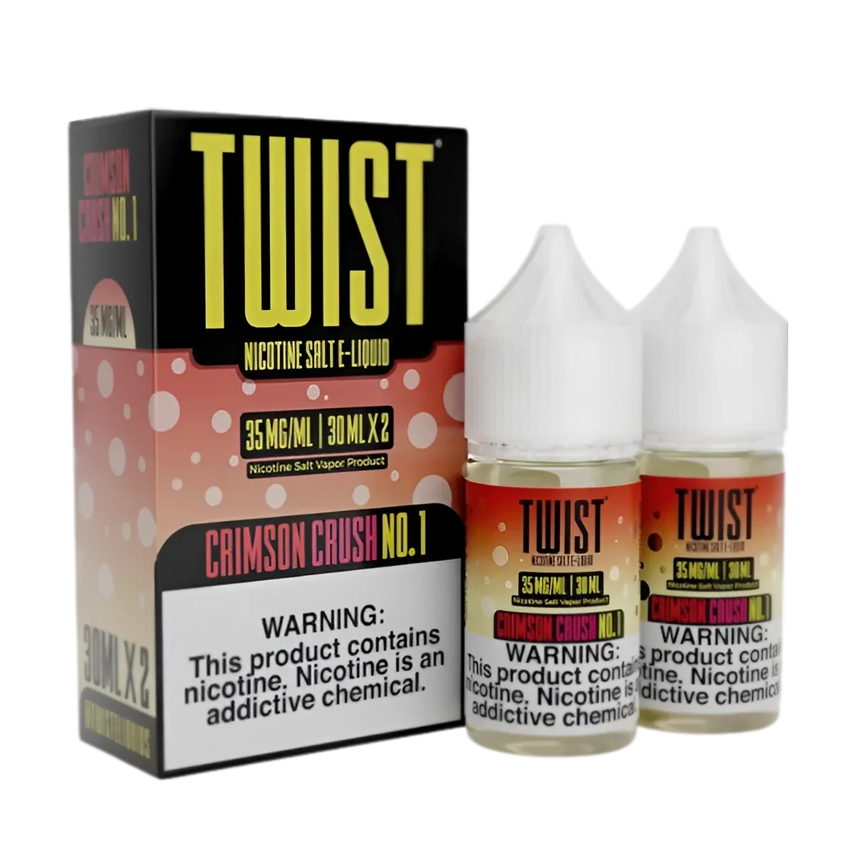 Twist eLiquid Nic Salt 60mL (2x30mL) Vape Juice - Image 2