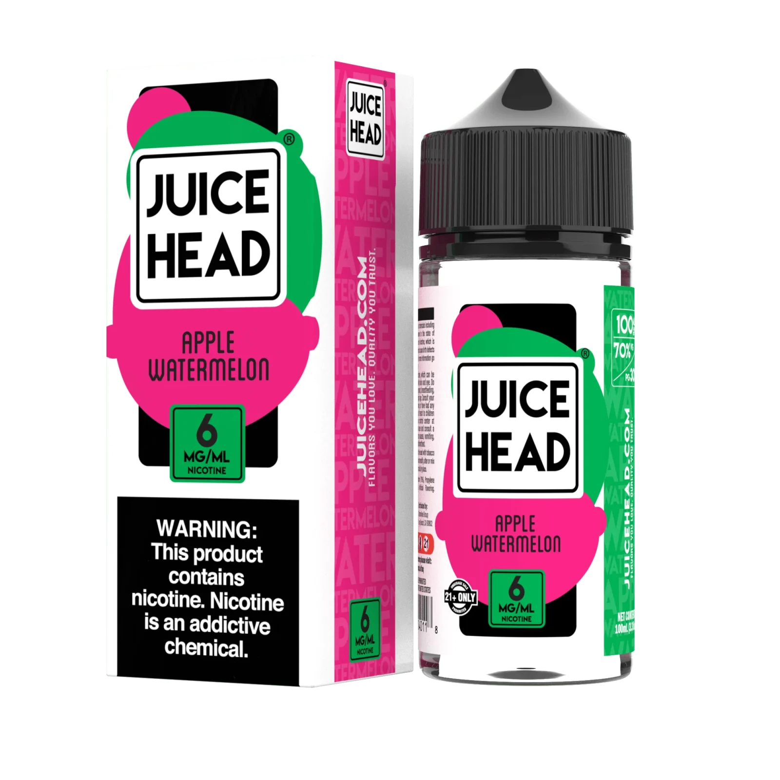 Apple Watermelon - Juice Head - 100mL - Image 2