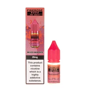 Mixed Berries Nic Salt E-Liquid by Elux Firerose 5000