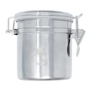 Nice Glass Stainless Metal Container