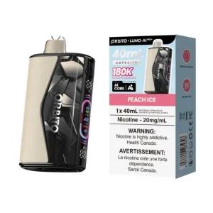 Orbito 180K Disposable Vape - Peach Ice