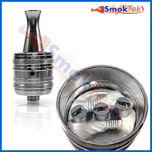Trident Rebuildable Dripping Atomizer - Chrome