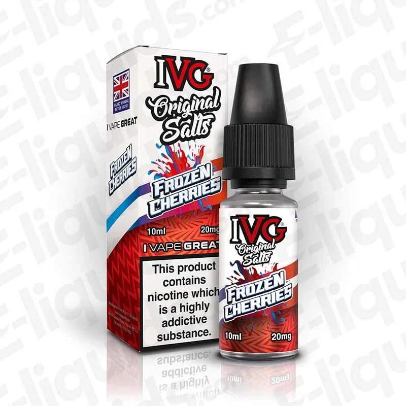 IVG Original Salts Frozen Cherries Nic Salt - Image 2