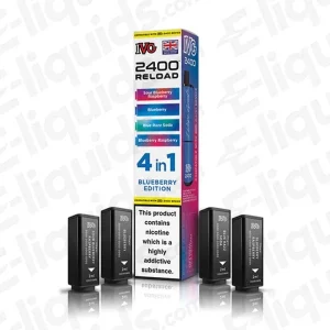 IVG 2400 4 in 1 Blueberry Edition Prefilled Pod