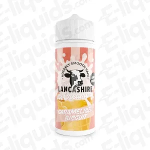 The Lancashire Creamery Lancashire Ice Creamery Caramelised Biscuit 100ml Shortfill Vape Juice