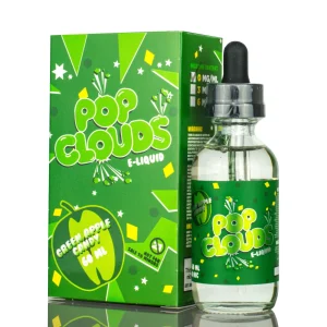 Green Apple Candy by Pop Clouds E-Liquid 60ml