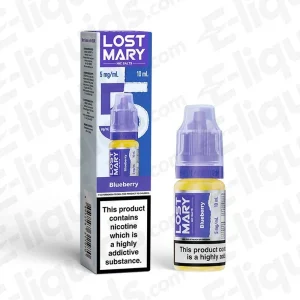Lost Mary Nic Salt Blueberry Vape Juice