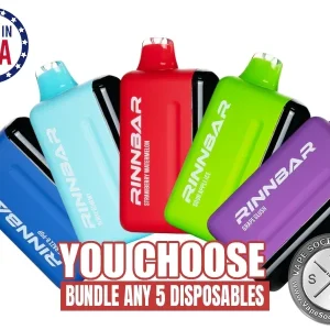 [5-Pack] RINNBAR 50K Disposable Bundle