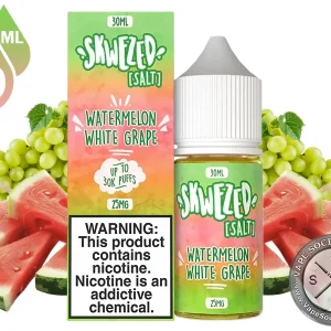 Watermelon White Grape SKWEZED SALT 30ml