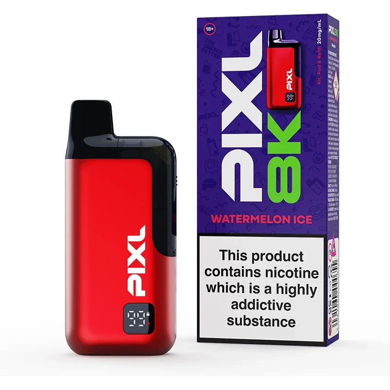 Pixl 8000 - Watermelon Ice Prefilled Pod Kit