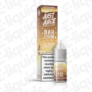Just Juice Bar Nic Salt Iced Caramel Macchiato