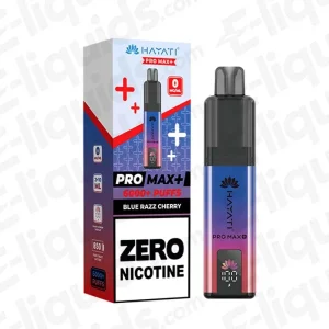Hayati Pro Max+ 6K Blue Razz Cherry Prefilled Pod Kit 0mg