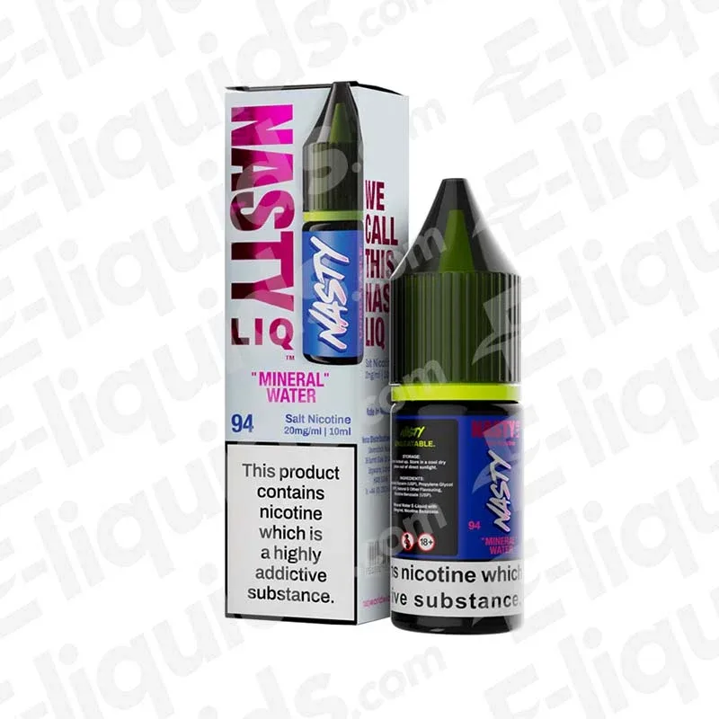 Nasty Juice Mineral Water Nic Salt