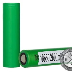 Sony VTC5 18650 2600mAH 20A Battery (Pack of 2)