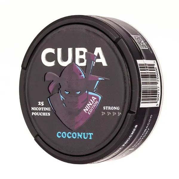 Coconut Nicotine Pouches by Cuba Ninja